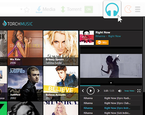 Torch Music Player